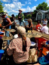 Woodstock on Water Leiden 2023 The longfield Bluesband