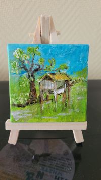 Mini Painting 5x5 cm (sold)