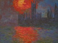 &quot;Thames with the Houses op Parliament&quot; naar Monet